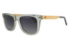 Classic Wayfarer Sunglasses With Wood
