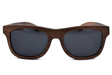 Classic - Dark Walnut Wood Sunglasses