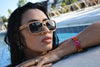 Zebra Wood Polarized Sunglasses For Men & Women