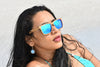 Zebra Wood Polarized Sunglasses For Men & Women