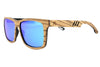 Zebra Wood Polarized Sunglasses For Men & Women