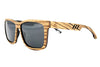 Zebra Wood Polarized Sunglasses For Men & Women