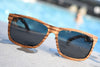Zebra Wood Polarized Sunglasses For Men & Women